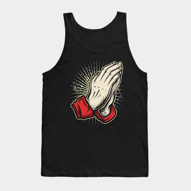 pray Tank Top by Luckyart11